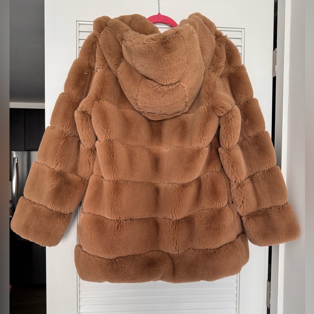 Bcbg fur coat